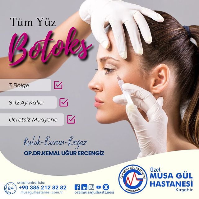 Botoks İle Yaşlanma Belirtilerinden Kurtulun