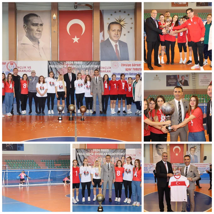 Türkiye Görme Engelliler Spor Federasyonu'nun 2024 Faaliyet Programı Kapsamında Gerçekleştirilen Goalball Kadınlar 1. Lig 2. Devre Müsabakaları