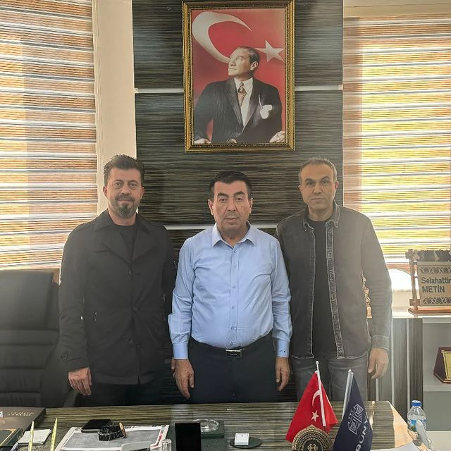 Polatlar Petrol Firması Sahibi İbrahim Polat Bünyan Belediyesi'ni Ziyaret Etti