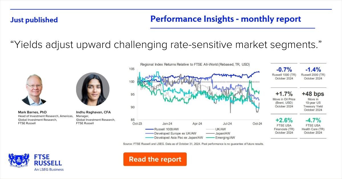 FTSE Russell Performans Raporları Yayınlandı