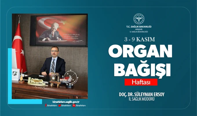 Kırşehir'de Organ Bağışı Haftası Kutlanıyor