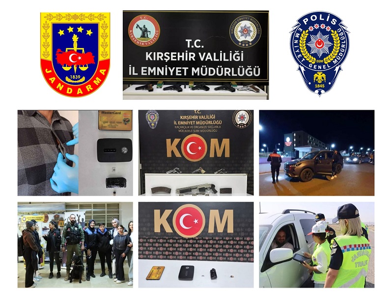 KIRŞEHİR 2024 YILI EKİM AYI ASAYİŞ VE GÜVENLİK DEĞERLENDİRMESİ