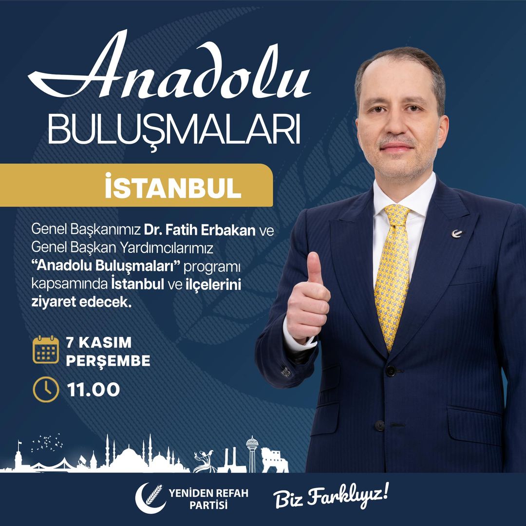 Yarın Genel Başkan Yardımcıları ve Teşkilat İstanbul'da Halkla Buluşacak