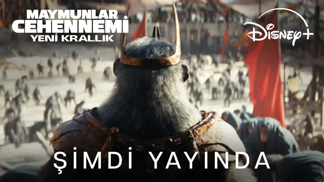 Maymunlar Cehennemi: Yeni Krallık Dijital Platformda Yayınlandı