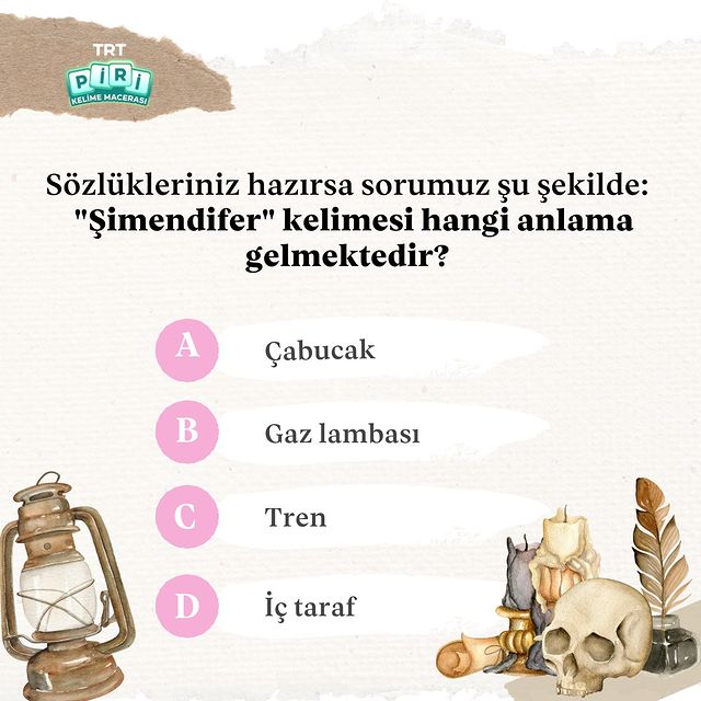 Şimendifer Kelimesi Hakkında Bilgi!