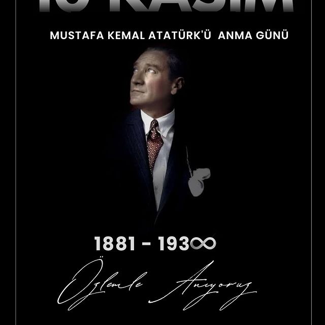 Cumhuriyetimizin kurucusu Gazi Mustafa Kemal Atatürk, anma programlarıyla anıldı