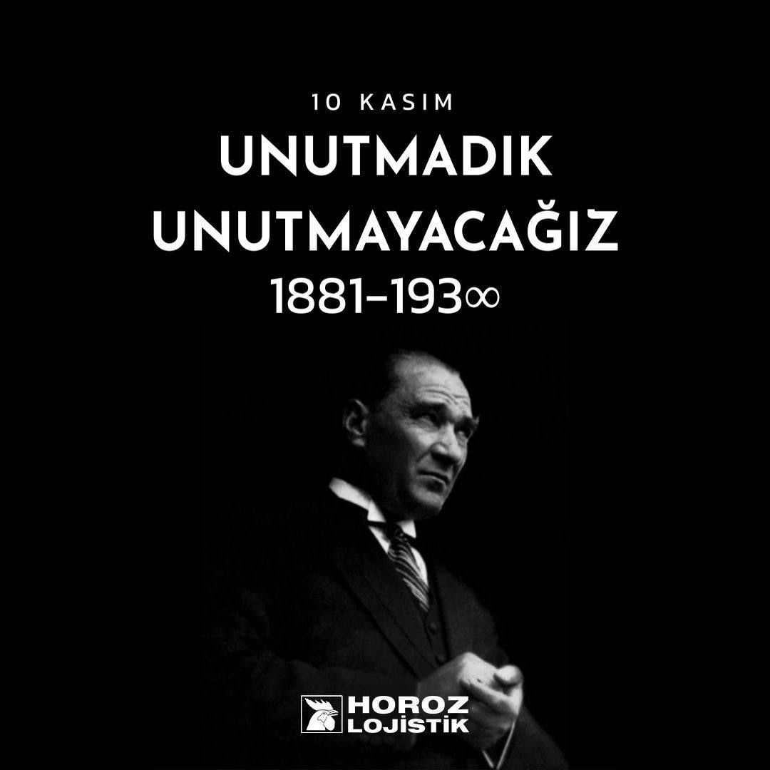 10 Kasım: Gazi Mustafa Kemal Atatürk'ü Anma Günü