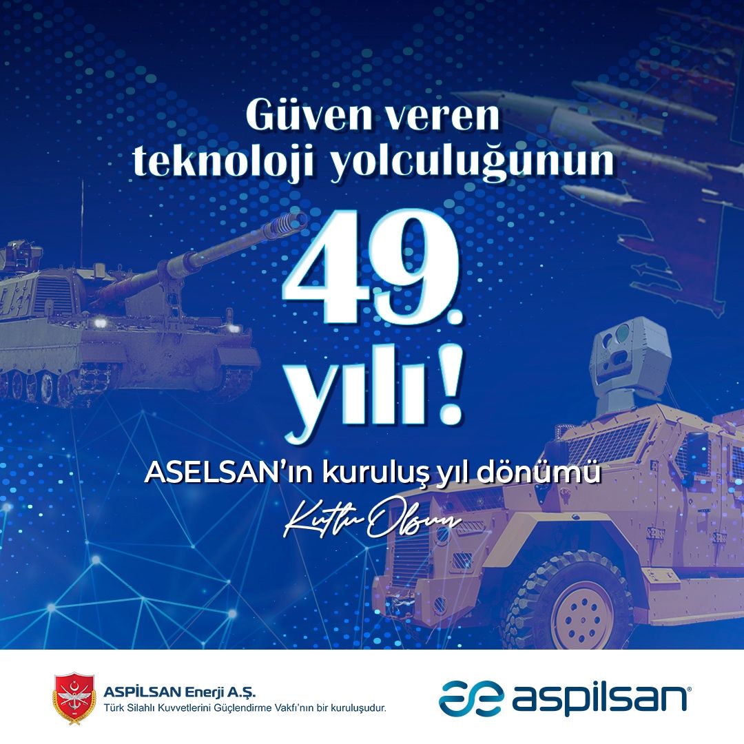 ASELSAN, 49. yaşını kutladı