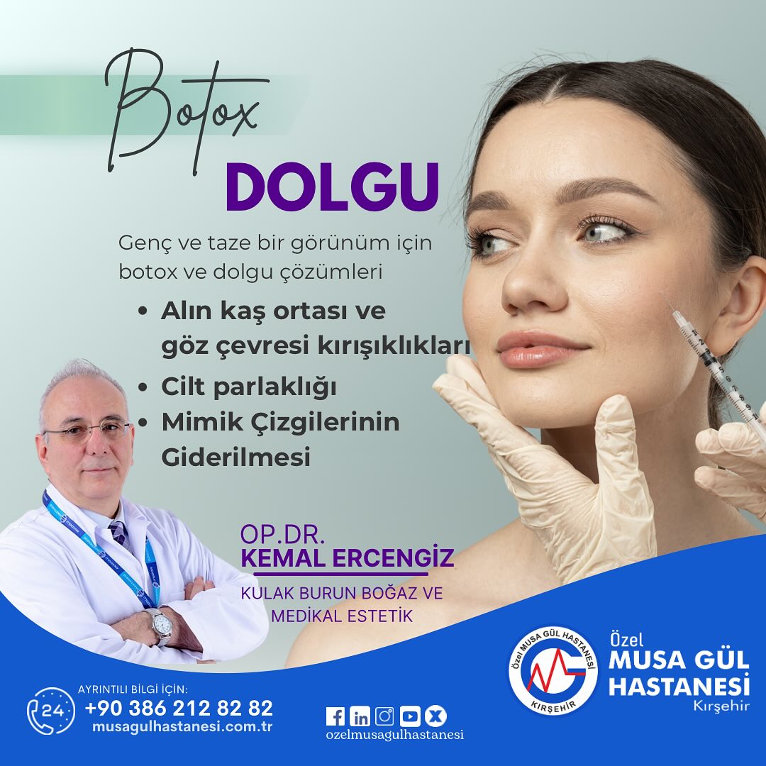 Estetik Görünüm Arayışında Botoks ve Dolgu Uygulamaları Önemli Rol Oynuyor