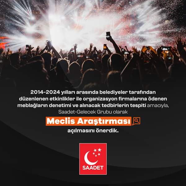 Gelecek Grubu Belediye Ödemelerini İncelemek İçin Meclis Araştırması Talep Etti