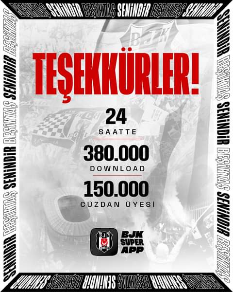 Beşiktaş Taraftarı Rekorlar Kırıyor