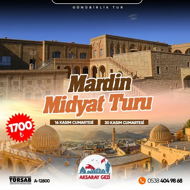 Mardin-Midyat Turu