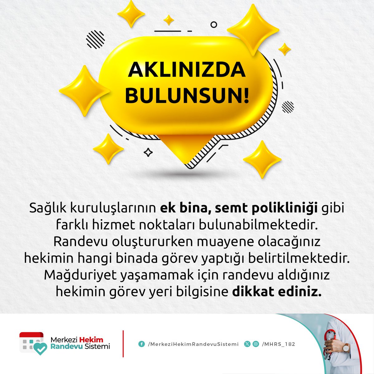 Sağlık Hizmetlerinde Randevu Alma Süreci