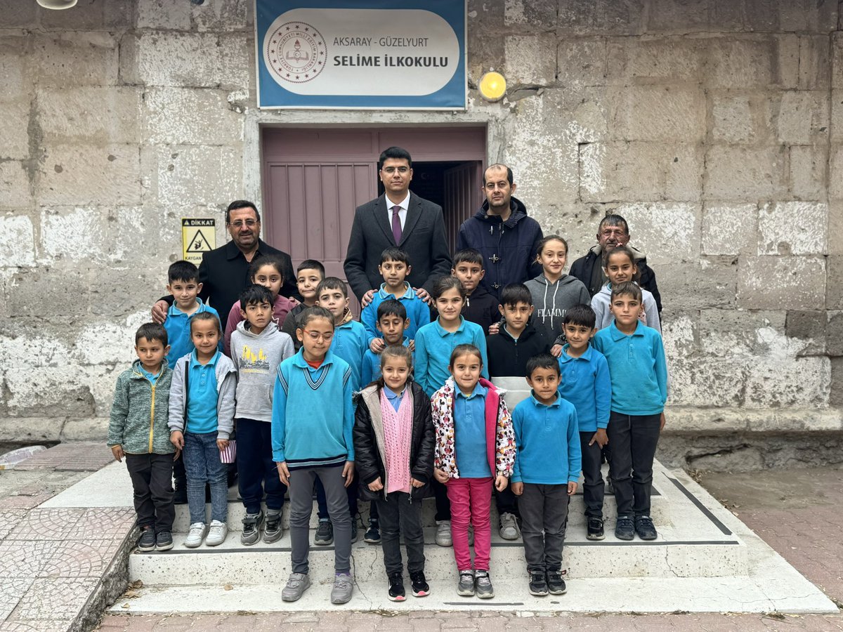 Güzelyurt Kaymakamı Muammer Yetiş, Selime İlkokulu'nu Ziyaret Etti