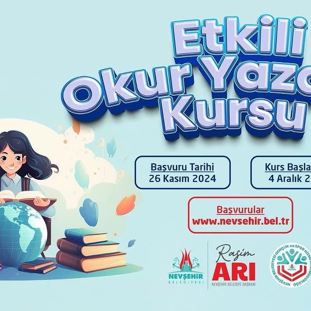 Etkili Okur Yazarlık Kursu Başlıyor