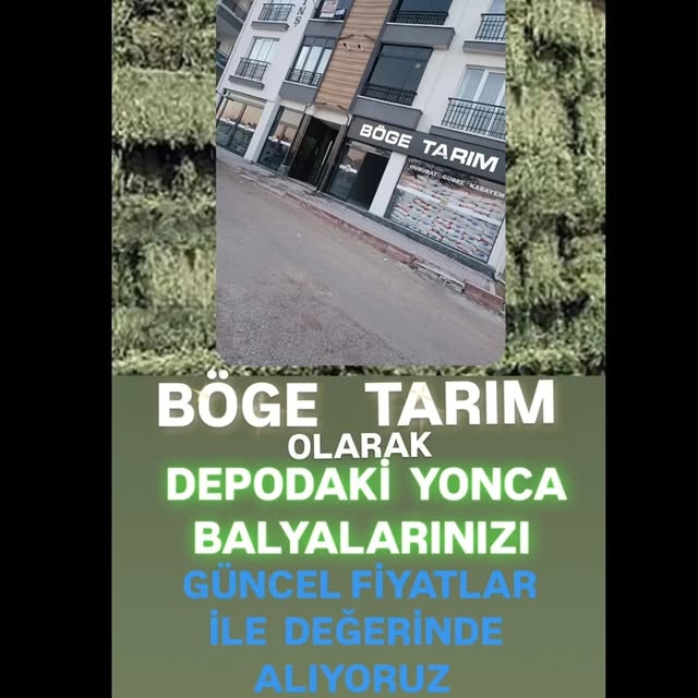 Böge Tarım, Sultanhanı İlçesinde Yonca Balyalarını Değerinde Alıyor