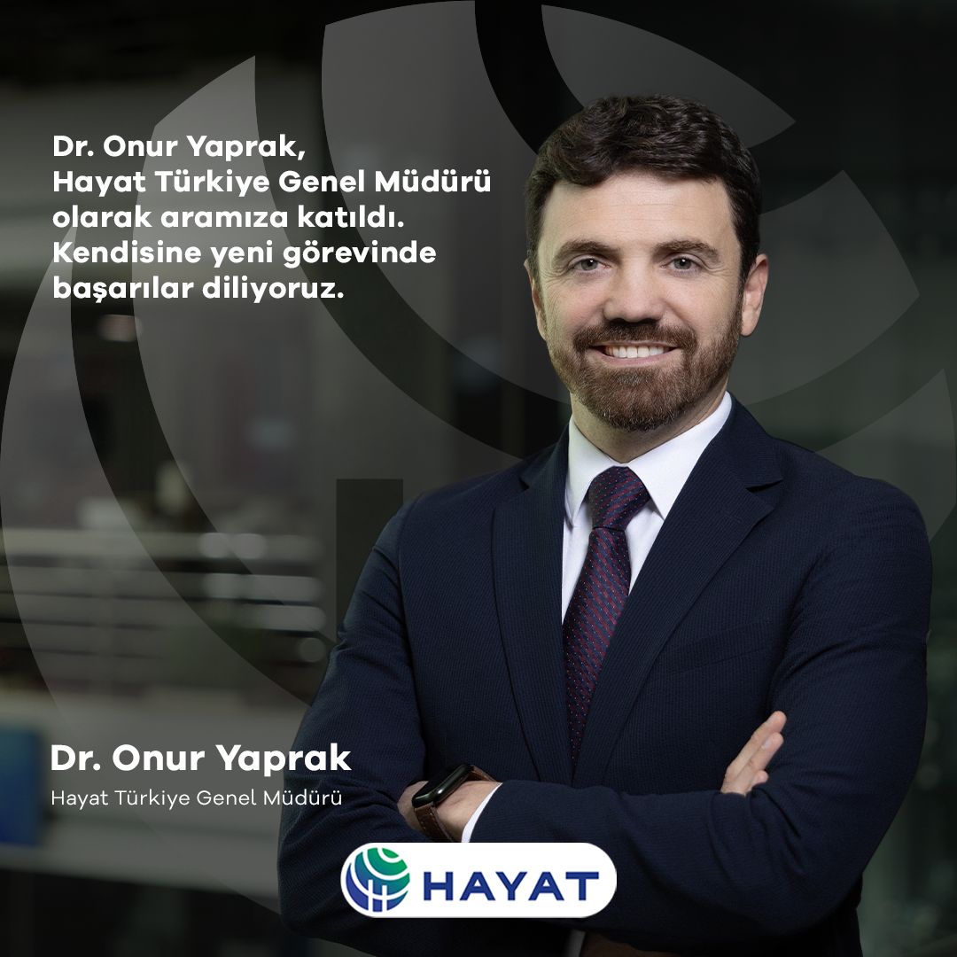 Hayat Holding, Onur Yaprak’ı Türkiye Genel Müdürü Olarak Atadı