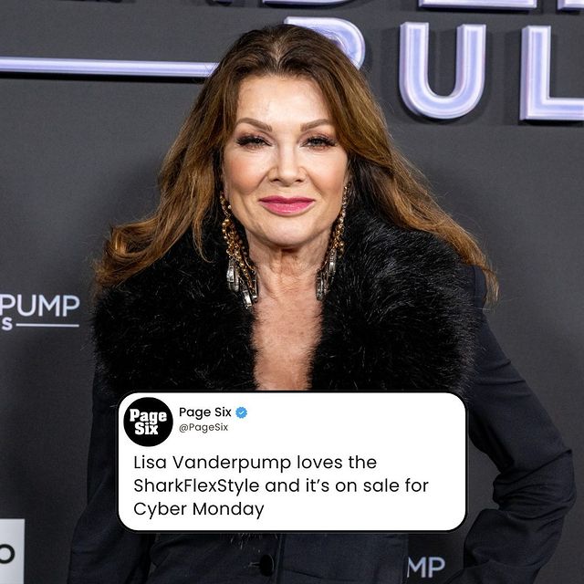 Lisa Vanderpump Shark FlexStyle Saç Aletini Öneriyor