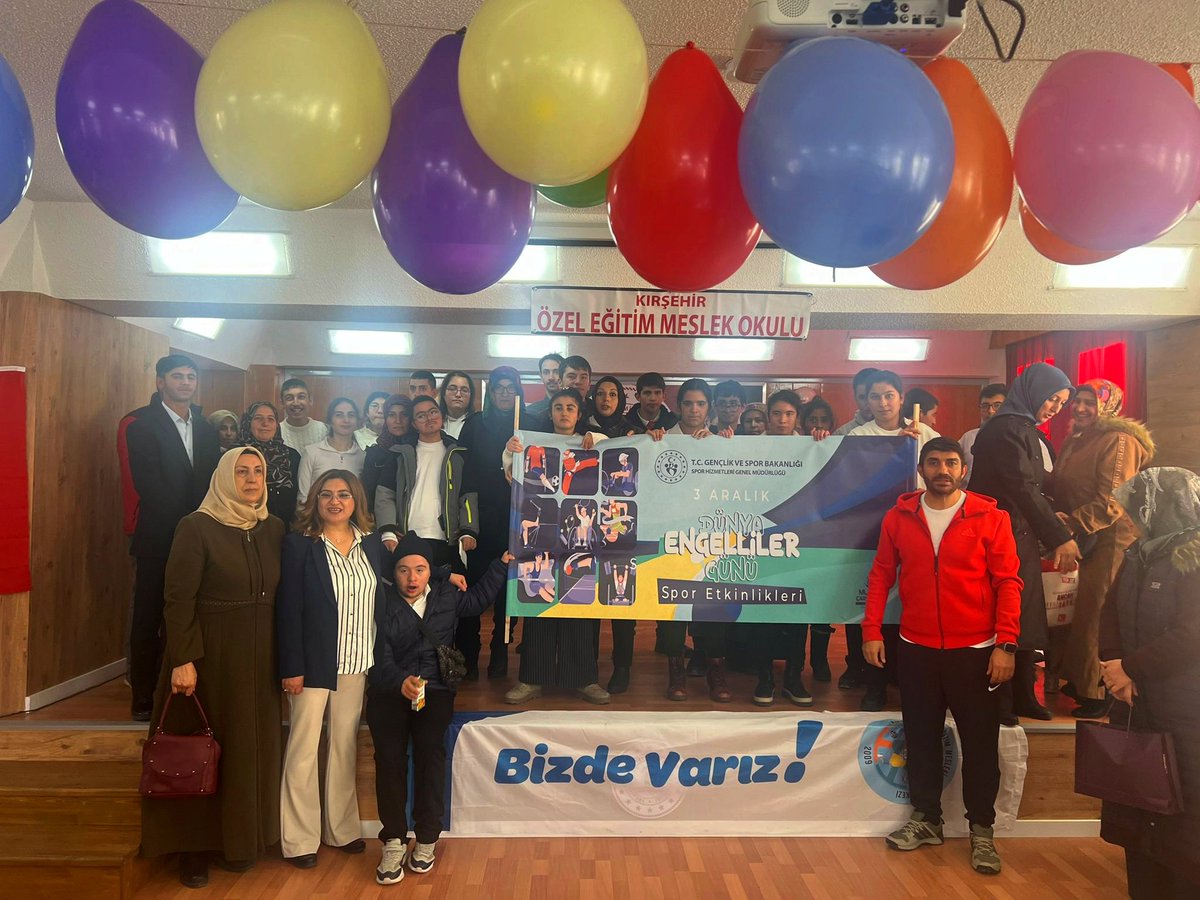 Kırşehir Özel Eğitim Merkezi Engelliler Günü'nü Coşkuyla Kutladı