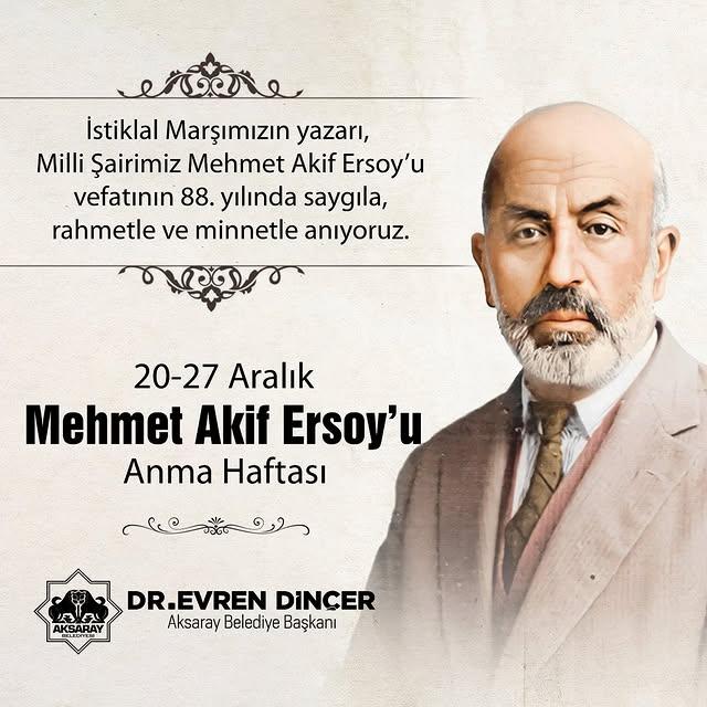 Mehmet Akif Ersoy'un hayatı ve mirası