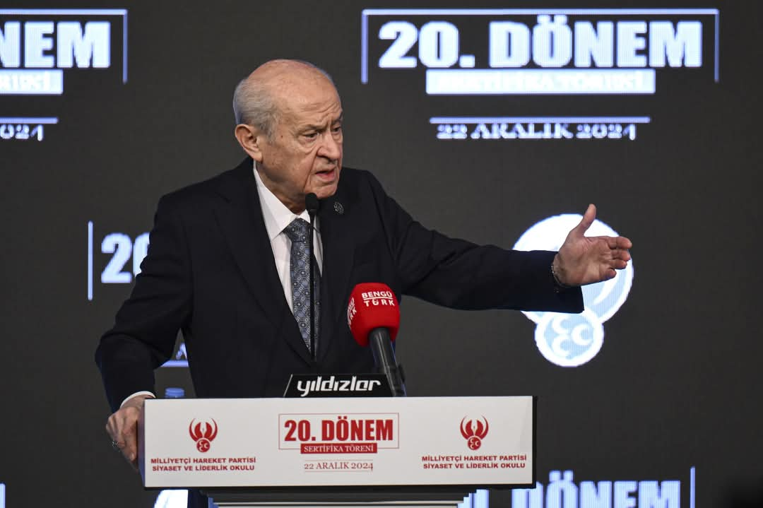 MHP Genel Başkanı Devlet Bahçeli Siyaset ve Liderlik Okulu'nda Konuştu