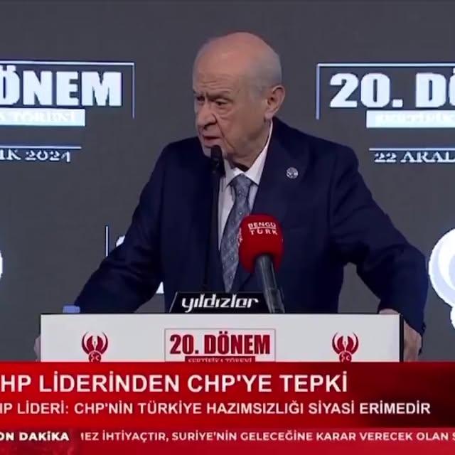 Devlet Bahçeli: Kürtler Türk milletinin bir parçasıdır