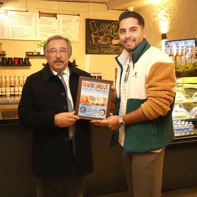 Avanos Belediye Başkanı Mustafa Kenan Sarıtaş, Lemon Cave Suites Patisserie İşletmesini Ziyaret Etti