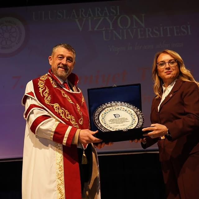 Kuzey Makedonya'da Türk Dünyası Üniversitesi'nin 10. Yıl Dönümü ve Mezuniyet Töreni