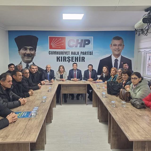 TBMM Başkan Vekili Gülizar Biçer Karaca, Kırşehir'de Partililerle Görüştü