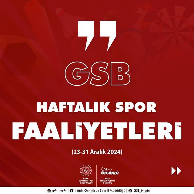 2024 Spor Faaliyet Programı: Gençler ve Sporcular İçin Önemli Fırsatlar!