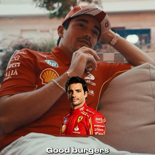 F1 Sürücüleri Charles Leclerc ve Carlos Sainz'ten Mükemmel Kutlama Günü