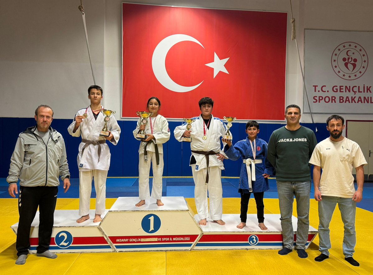 Aksaray'da Yıldızlar Judo İl Birinciliği