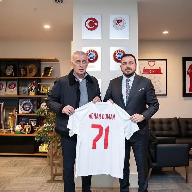 Kırıkkale Futbol Kulübü Başkanı Türkiye Futbol Federasyonu'nu Ziyaret Etti