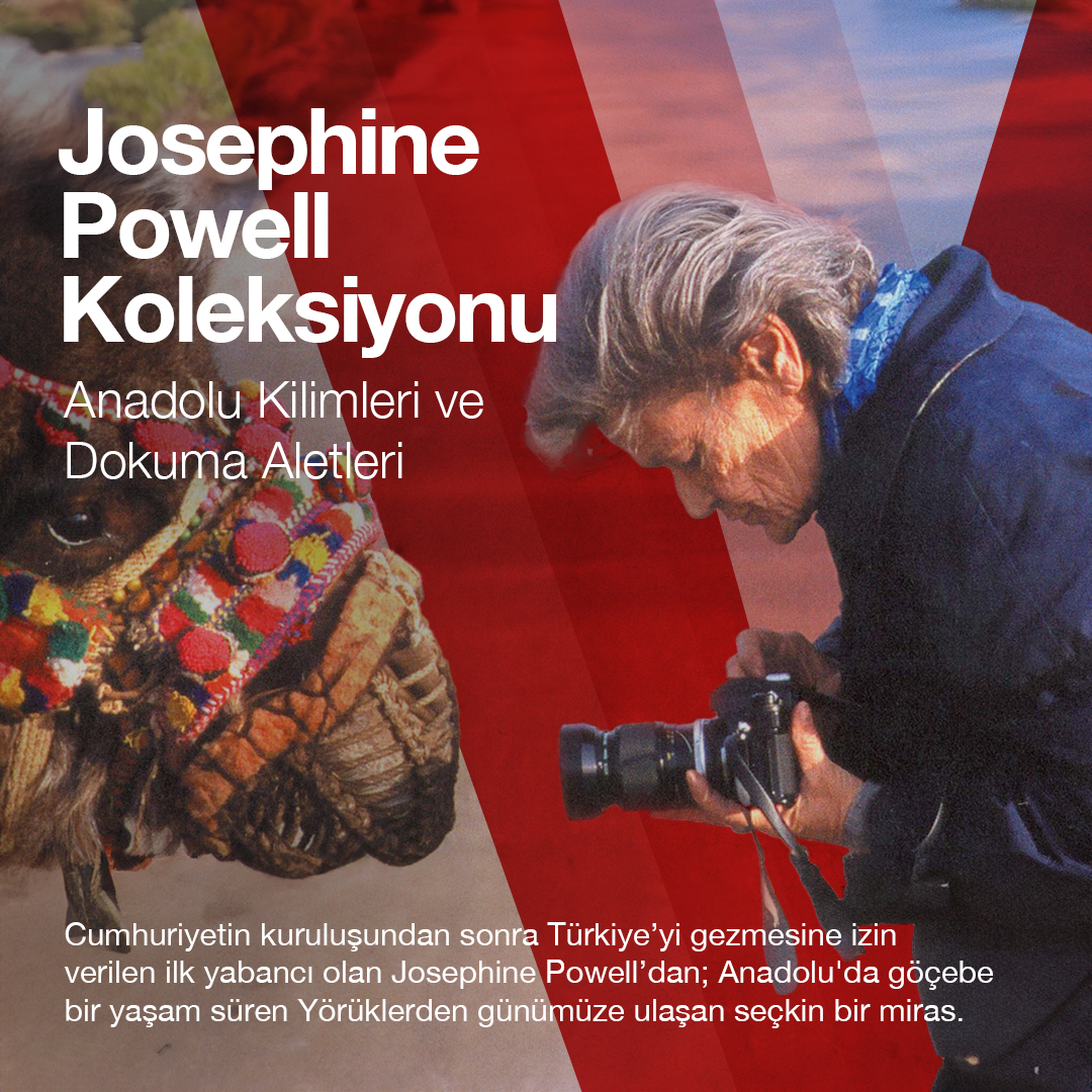 Josephine Powell'un Anadolu Koleksiyonu Vehbi Koç Evi'nde Sergilenecek