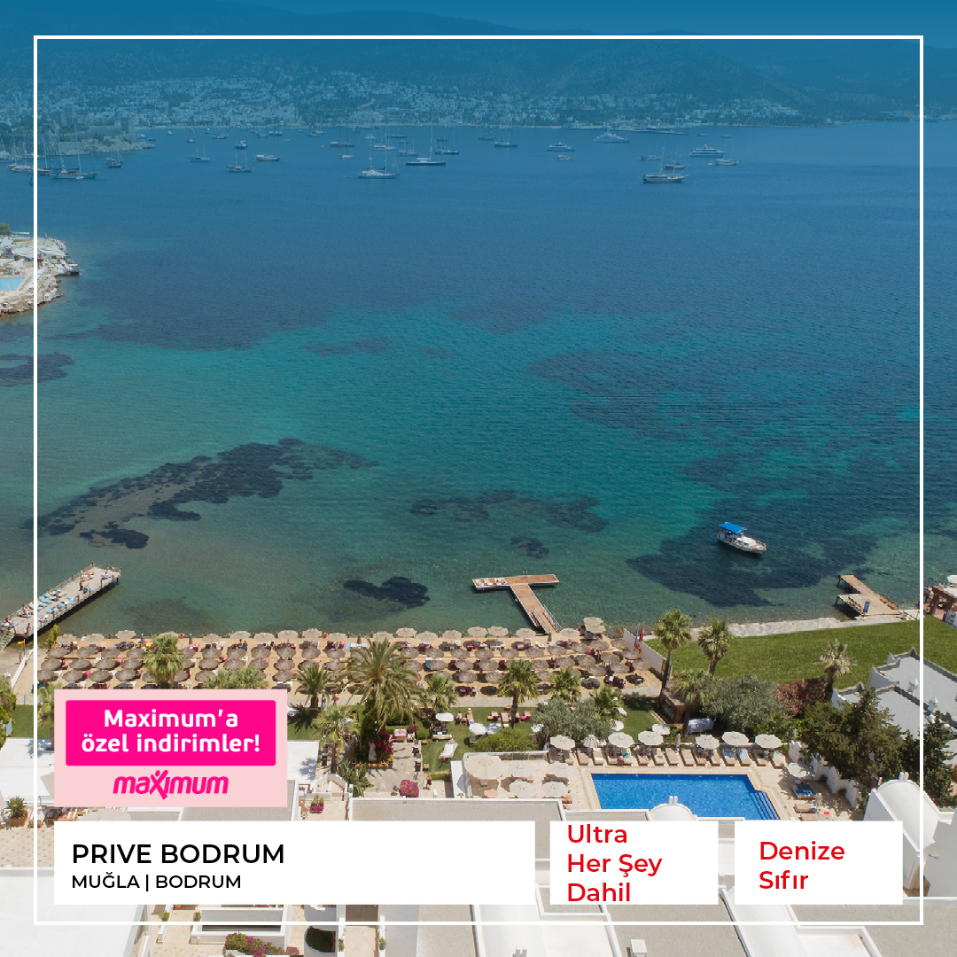 <b>Prive Bodrum'da Erken Rezervasyon Fırsatları!</b>