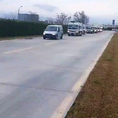 Avanos Belediyesi, Yeni Hizmet Araçlarını Konya'dan Yola Çıkardı