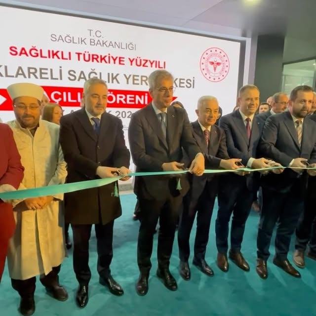 Kırklareli'nde Yeni Sağlık Kompleksi Hizmete Açıldı