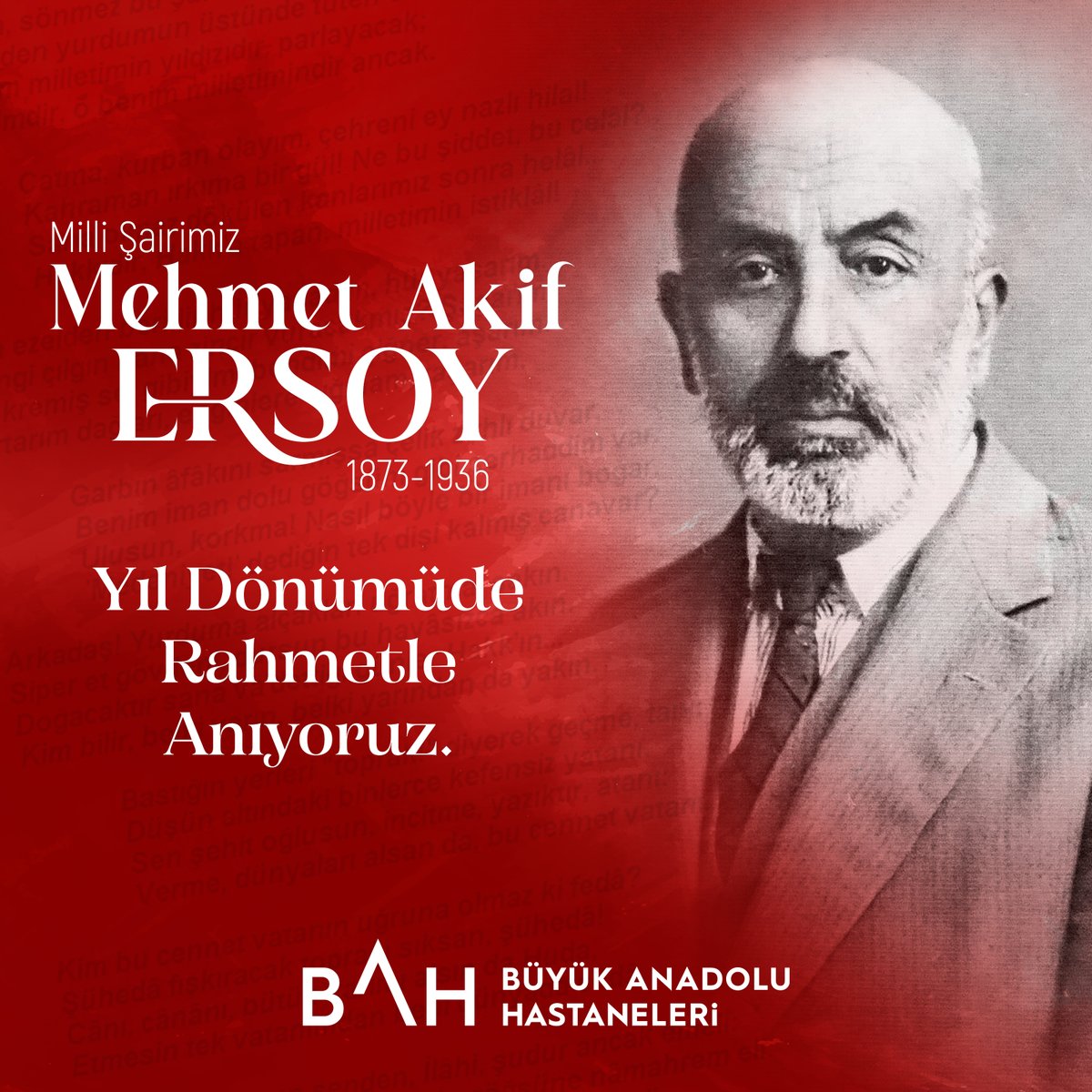 Mehmet Akif Ersoy: Milli Ruhun Sembolü