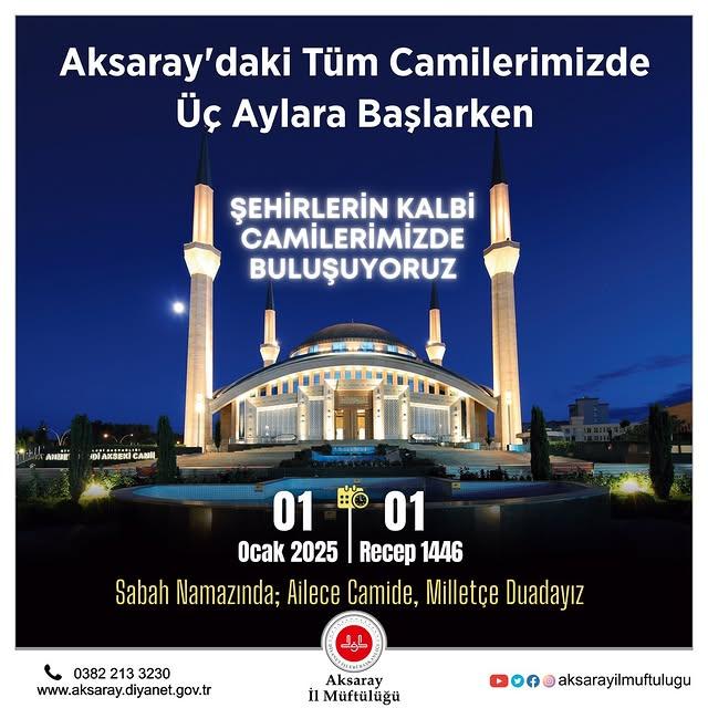 Yılın İlk Günü Camilerde Sabah Namazı Buluşmaları