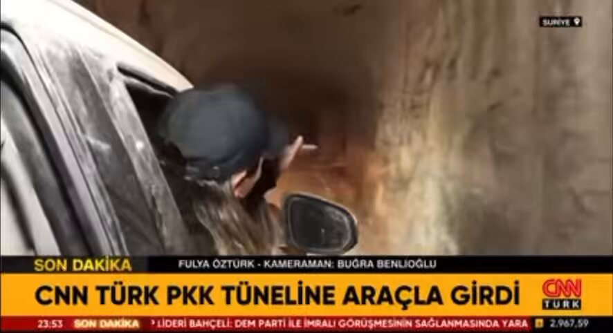 Terör Örgütü PKK/YPG'nin Münbiç Tüneli Ortaya Çıktı