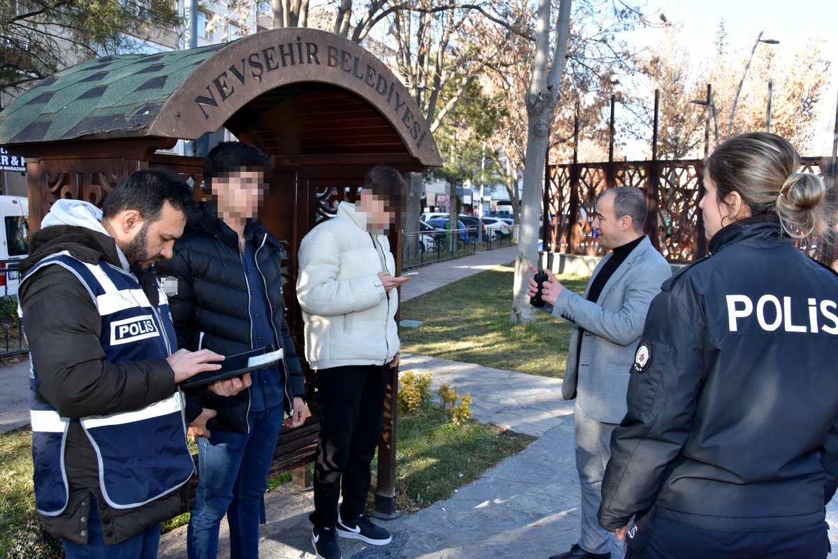 Nevşehir Emniyet Müdürlüğü, Çocuk ve Gençlere Yönelik Denetimler Yaptı