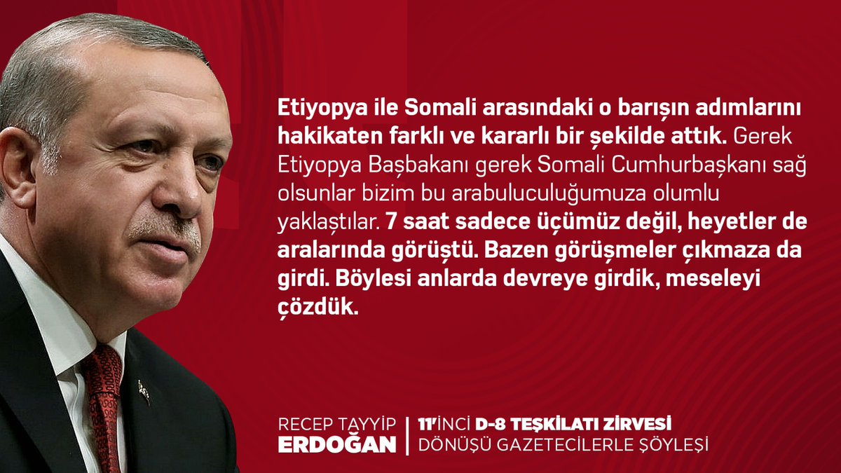 Cumhurbaşkanı Recep Tayyip Erdoğan'dan Suriye Açıklaması