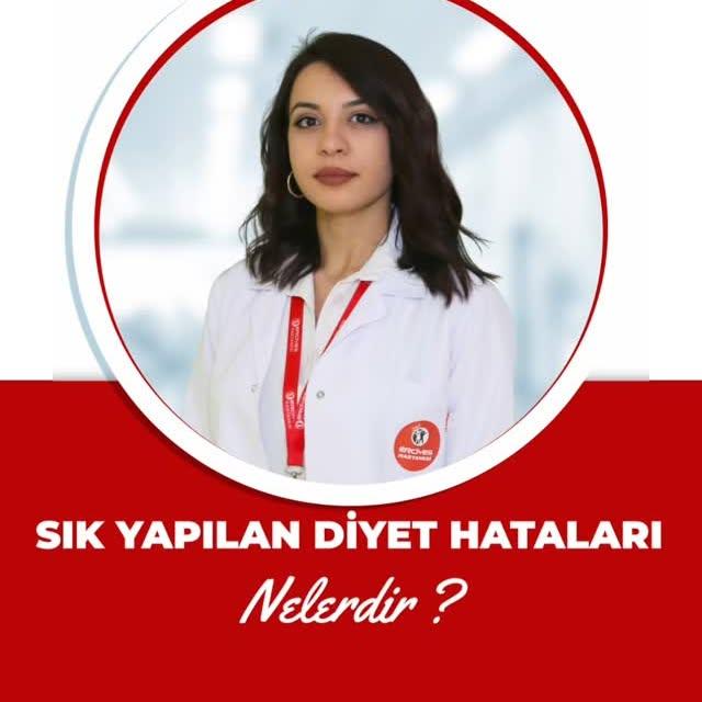 Özel Erciyes Hastanesi'nde Beslenme ve Diyetetik Uzmanı Dyt. Kübra Taze'den Zayıflama ve Sağlıklı Yaşam İçin Diyet Hataları Uyarısı