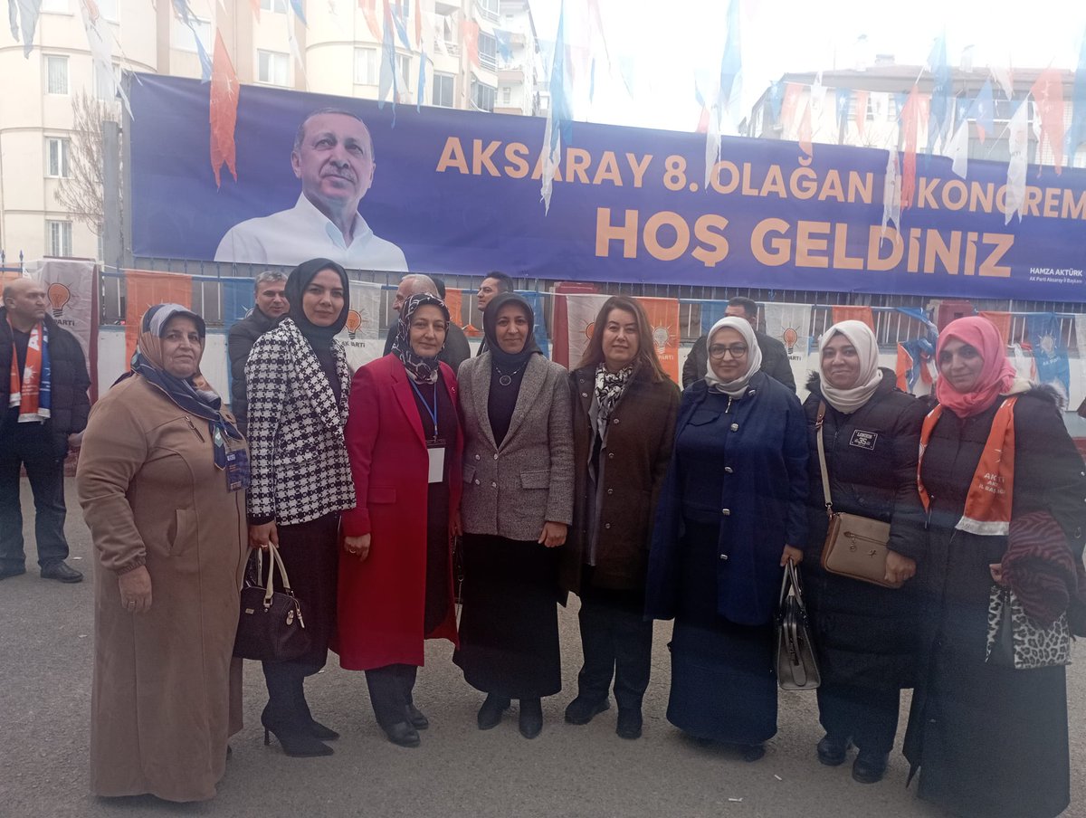 Ak Parti Aksaray İl Kadın Kolları Kongresi Büyük Bir Coşkuyla Gerçekleşti