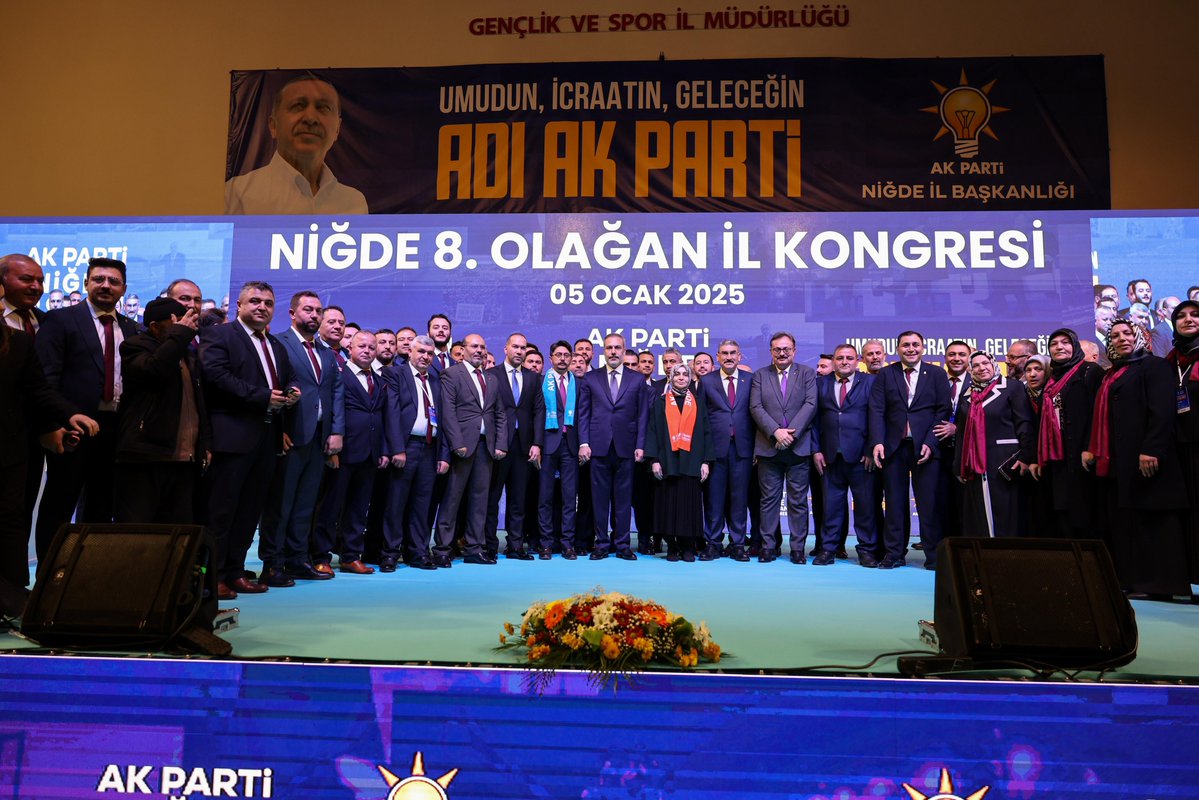 AK Parti Niğde İl Kongresi Gerçekleştirildi