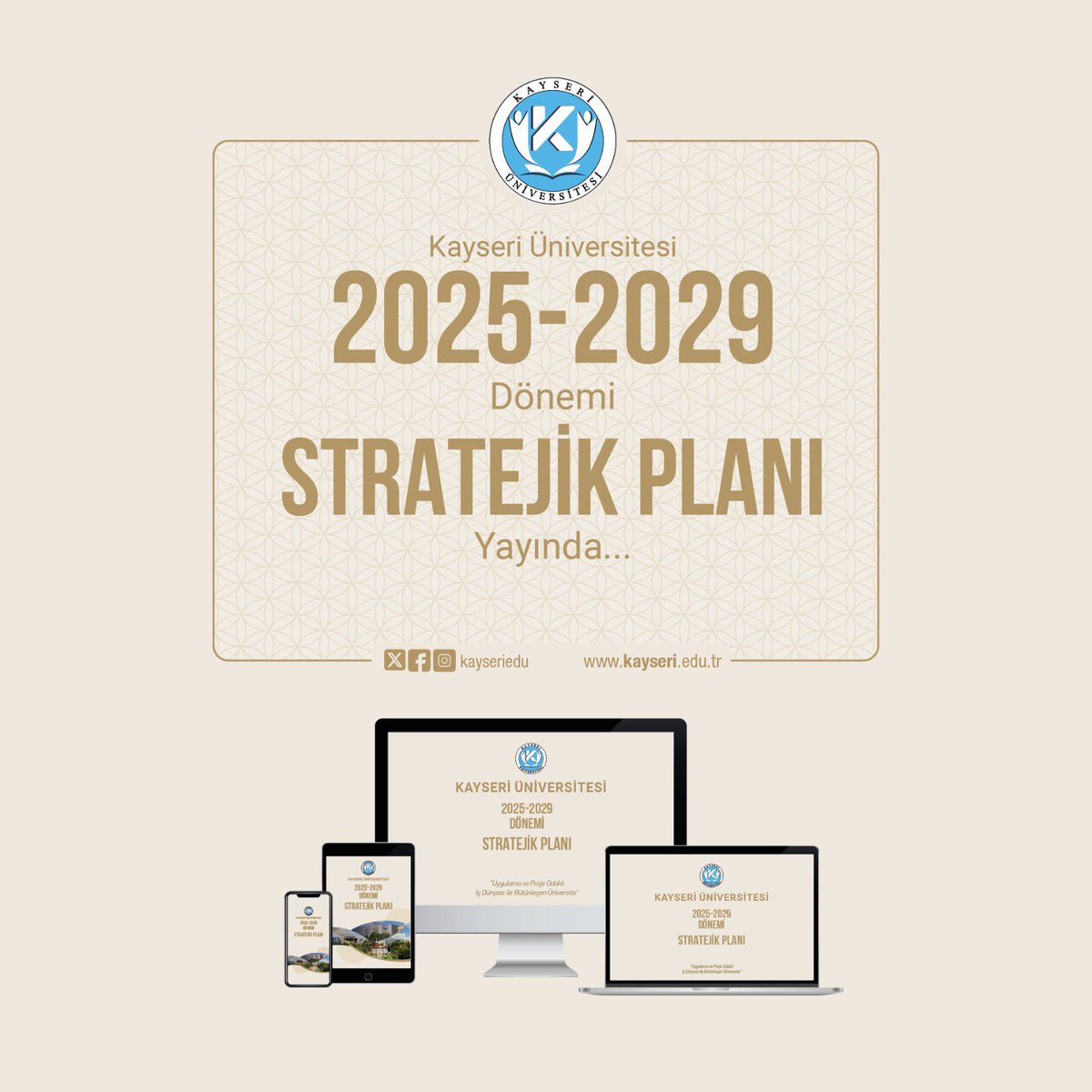 Kayseri Üniversitesi, 2025-2029 Stratejik Planı İçin Çalışmalara Başladı