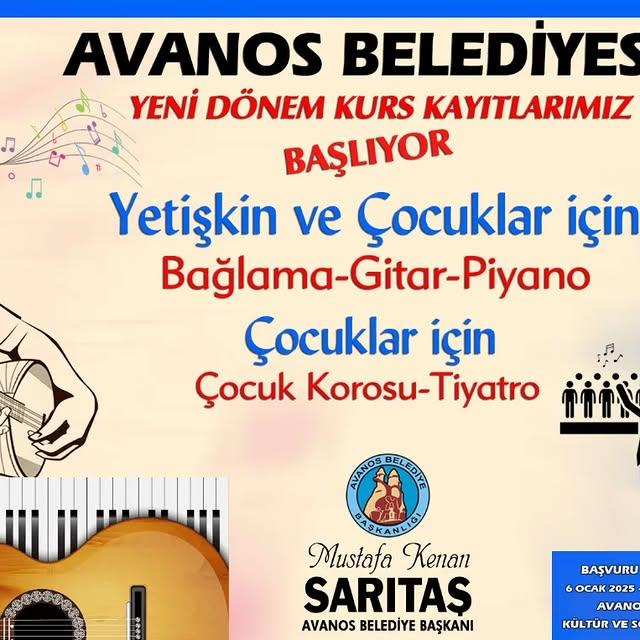 Avanos Belediyesi Yeni Dönem Kurs Kayıtları Başladı