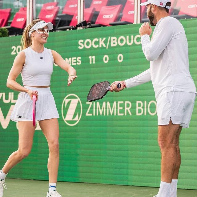 Genie Bouchard ve Jack Sock Karışık Çiftlerde Göz Doldurdu