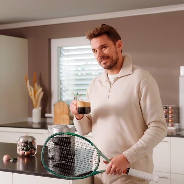 Stanislas Wawrinka ve Nespresso'dan Tenis ve Kahve Buluşması