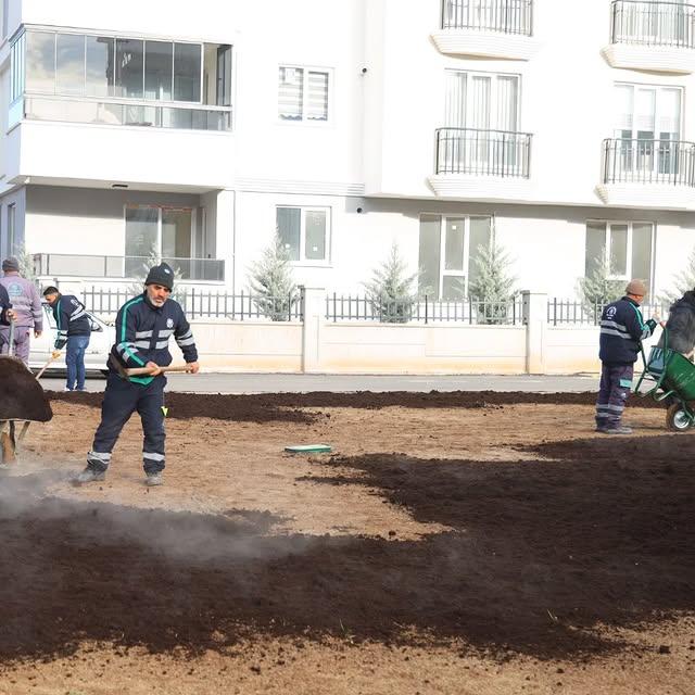 Aksaray Belediyesi Nakkaş Mahallesi'nde Yeni Bir Park Oluşturuyor